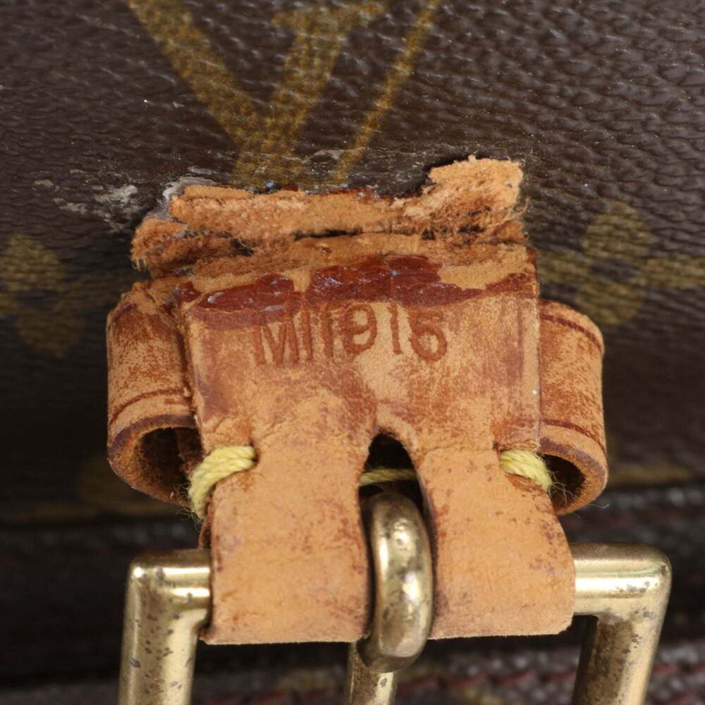 LOUIS VUITTON Brown Monogram Leather Backpack - Picture 10 of 10